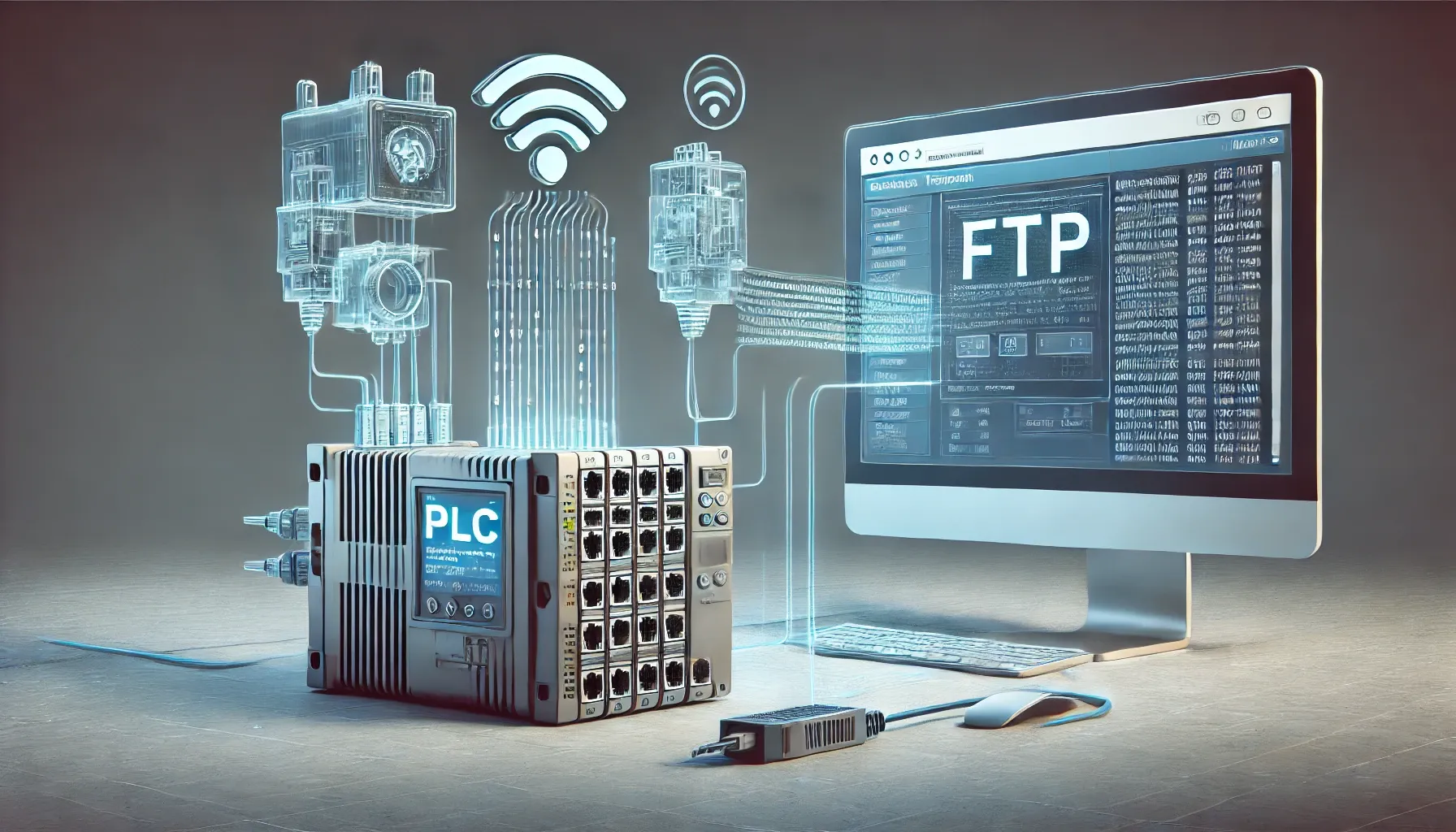 Blazor FTP to PLC