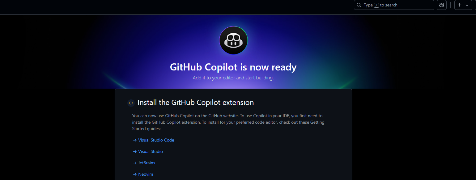 GitHub Copilotを使ってみる